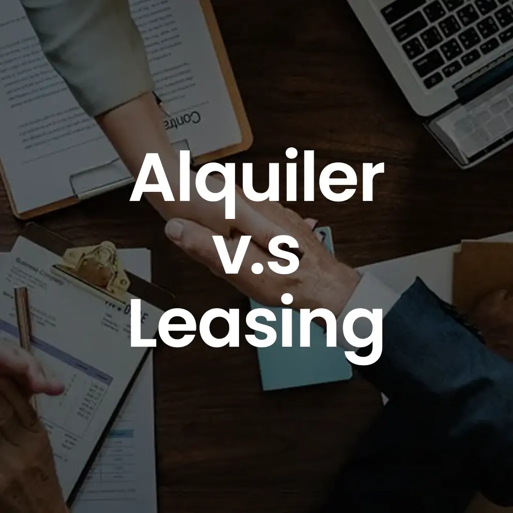 Diferencias entre alquiler, leasing operativo y leasing financiero de laptops
